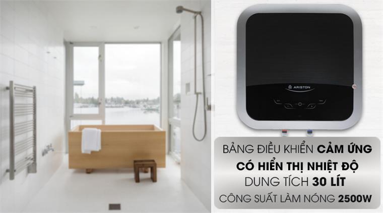 Bình nóng lạnh gián tiếp Ariston 30 lít AN2 30TOP 2.5 FE-MT chính hãng