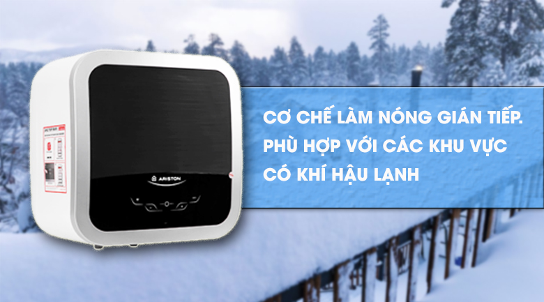 Bình nóng lạnh gián tiếp Ariston 15 lít AN2 15 TOP WIFI giá rẻ tại Hà Nội