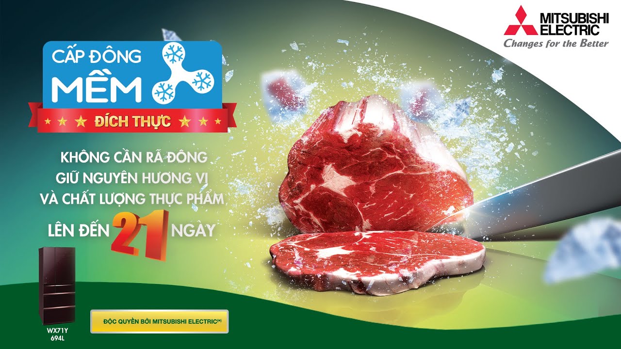 Các công nghệ ưu việt của tủ lạnh Mitsubishi đáng để sử dụng bạn cần biết