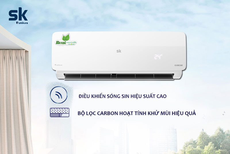 Điều hòa Sumikura 12000BTU 1 chiều inverter APS/APO-120DC 