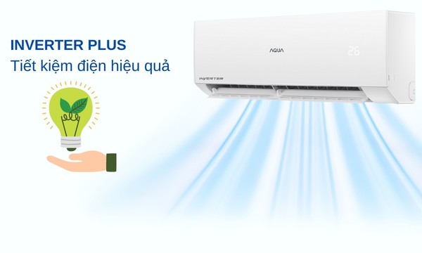 Điều hòa Aqua 1 chiều inverter 18000 btu AQA-RV18QA giá tốt