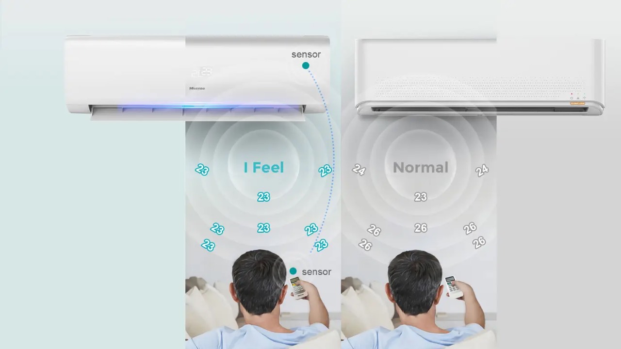 Điều hòa 1 chiều Hisense 9000 btu inverter AS-10TR4RYDTU02