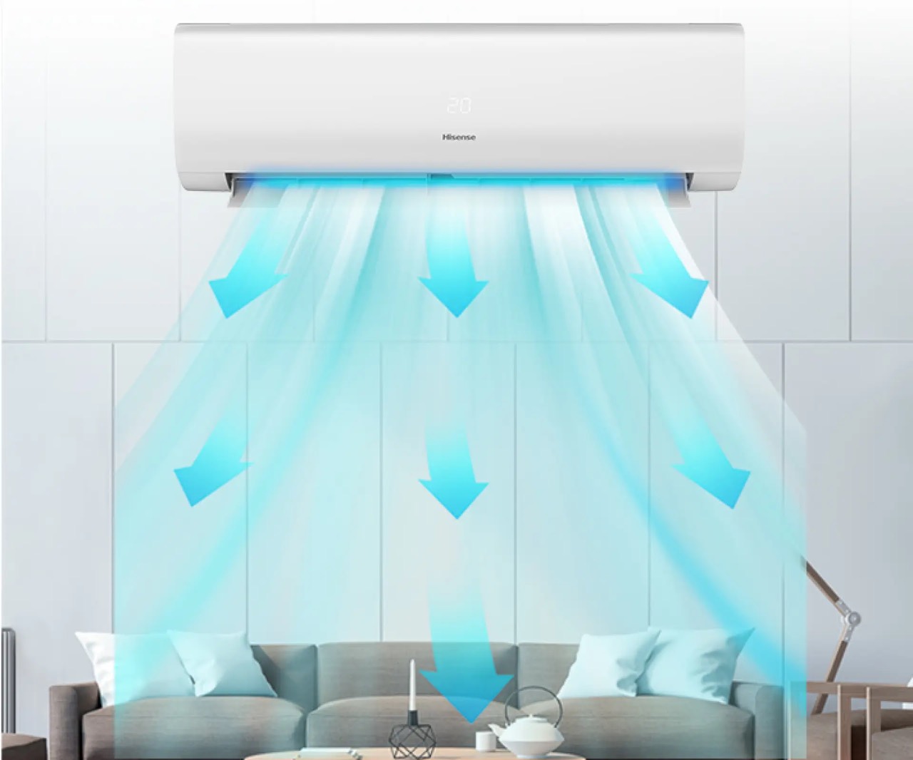 Điều hòa 1 chiều Hisense 9000 btu inverter AS-10TR4RYDTU02