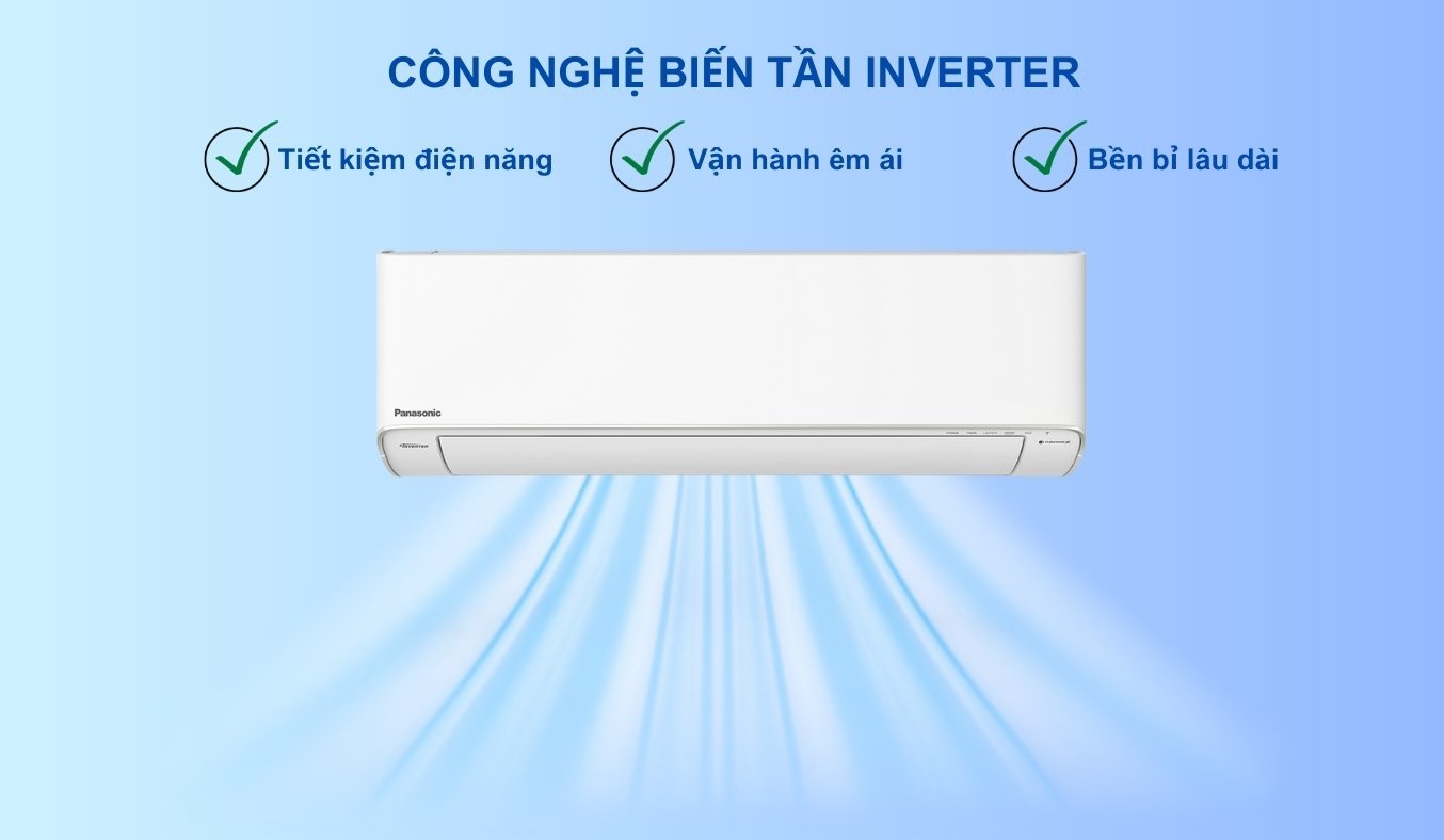 Điều hòa Panasonic 2 chiều inverter 9000 btu CU/CS-XZ9ZKH-8 2023