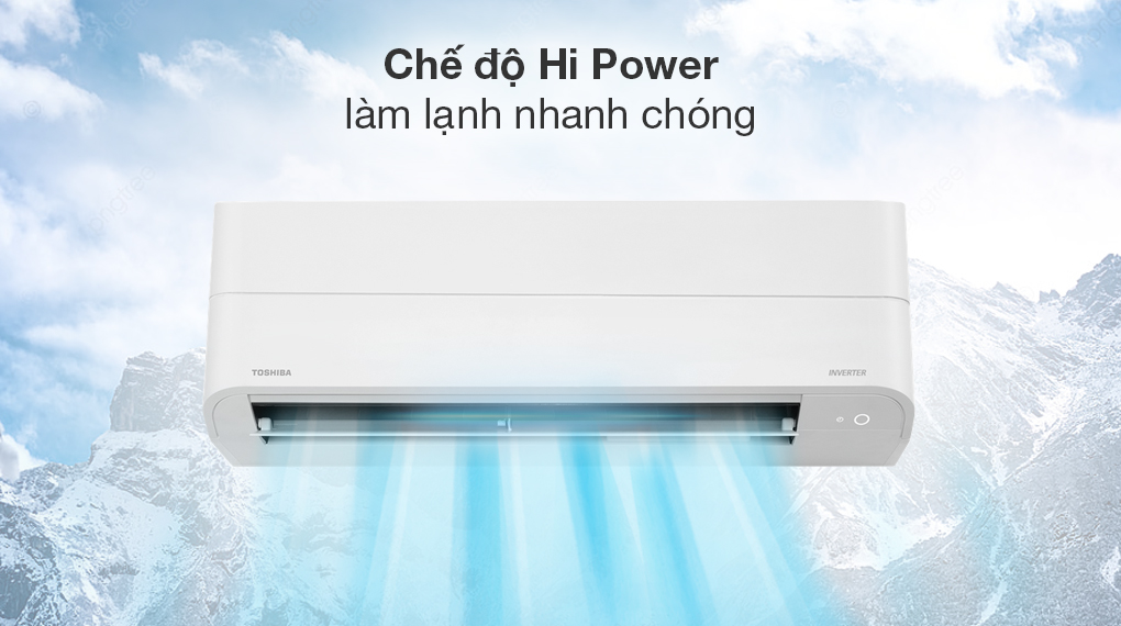 Điều hòa Toshiba 1 chiều 9000 btu inverter RAS-H10Z1KCVG-V