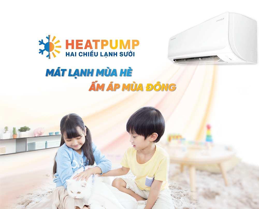 Điều hòa Daikin 2 chiều inverter 9000 btu FTHF25XVMV