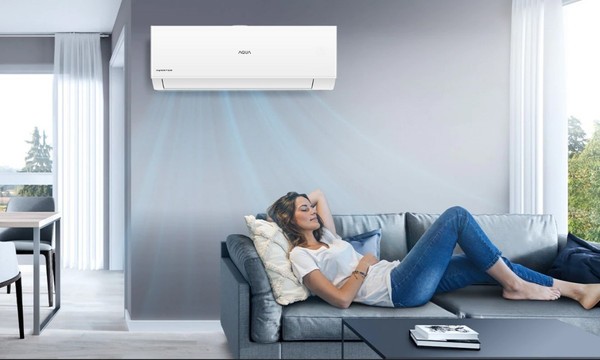 Điều hòa 1 chiều Aqua Inverter 12000 btu AQA-RV13QC 2023