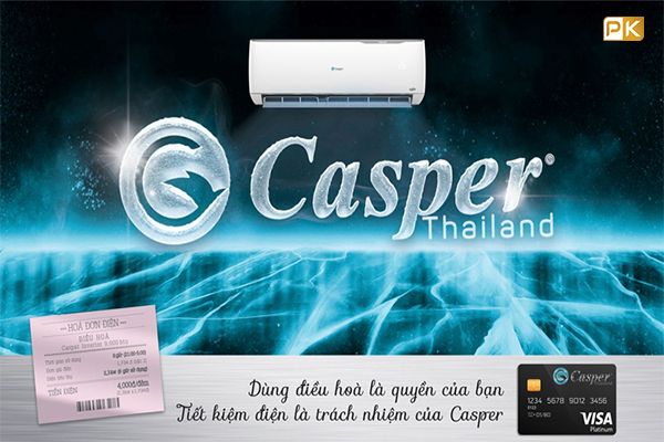 Điều hòa 1 chiều Casper inverter 24000 btu HC-24IA32 giá rẻ