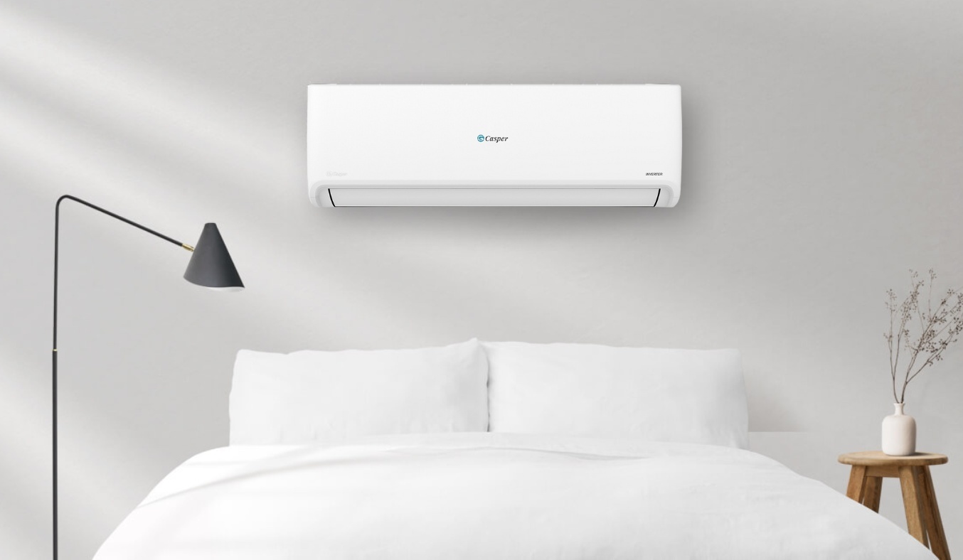 Điều hòa Casper 1 chiều inverter 9000 btu GC-09IS35 2023