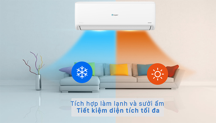 Điều hòa Casper 24000 BTU 2 chiều inverter GH-24IS33 giá rẻ