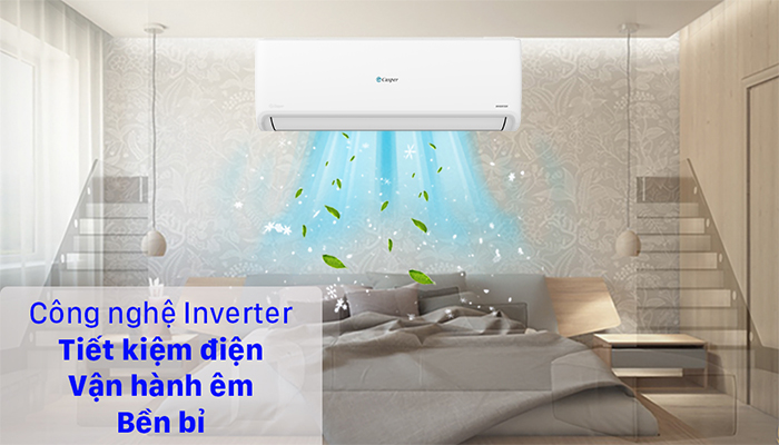 Điều hòa Casper 18000 BTU 2 chiều inverter GH-18IS33 giá rẻ