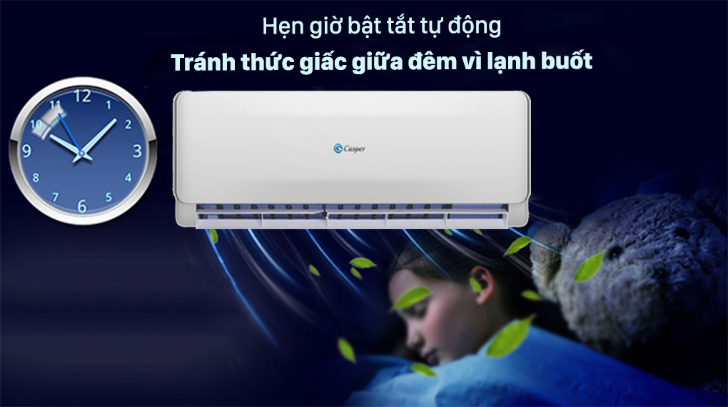 Điều hòa 2 chiều Casper 12000 btu EH-12TL22