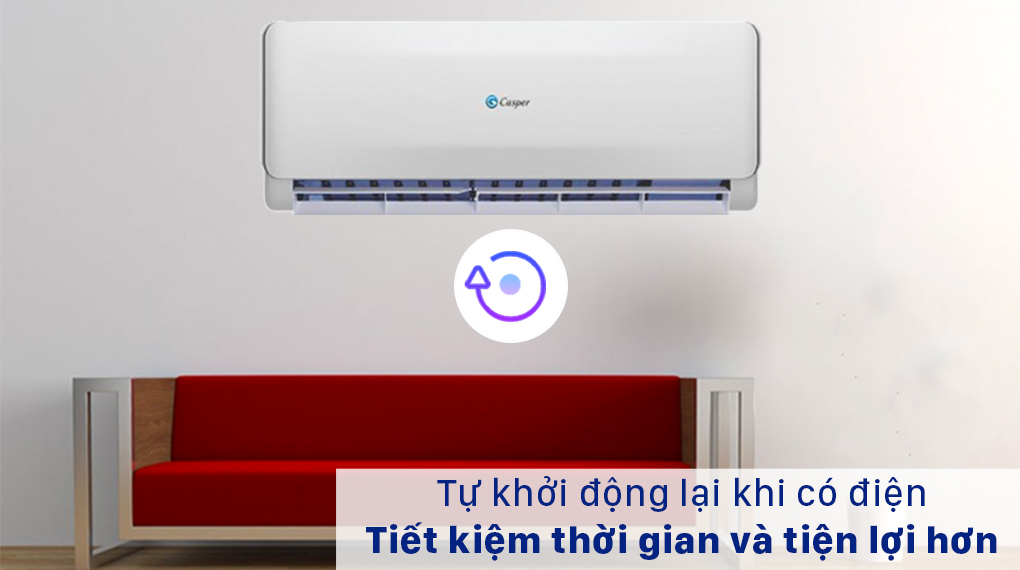 Điều hòa 2 chiều Casper 24000 btu EH-24TL22