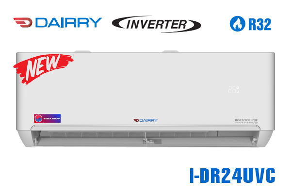 Điều hòa Dairry inverter 24000 btu 1 chiều i-DR24UVC giá rẻ