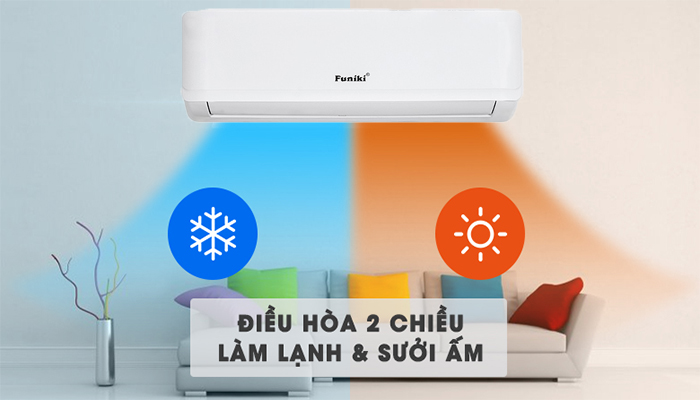 Điều hòa Funiki 2 chiều 12000BTU HSH12TMU