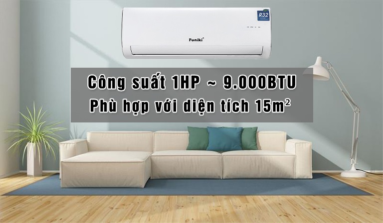Điều hòa Funiki 2 chiều 9.000BTU HIH09TMU