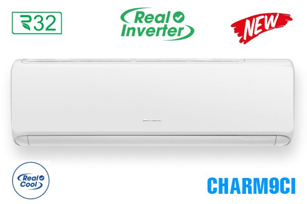 Điều hòa Gree 9000 btu inverter 1 chiều CHARM9CI 2023 giá rẻ