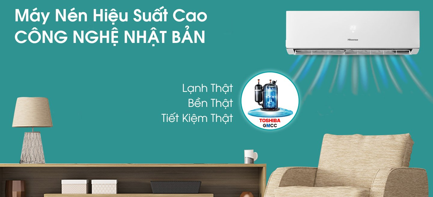 Điều hòa Hisense 1 Chiều Inverter 24000 BTU AS-24TW4RXBTU00