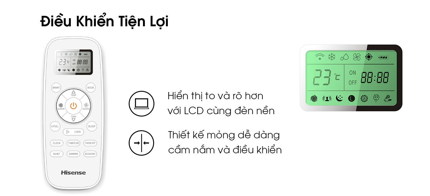 Điều hòa Hisense 1 chiều inverter 9000 btu AS-10TW4RYDTU00 giá rẻ