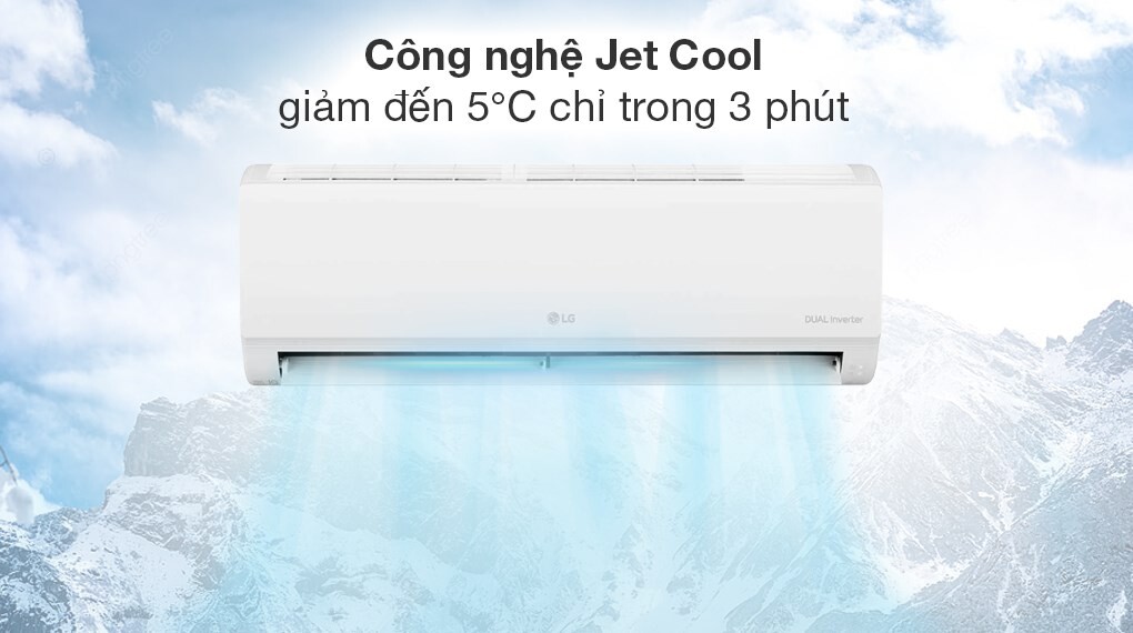 Điều hòa LG 1 chiều Inverter 1HP-8.800BTU V10WIN1 2024