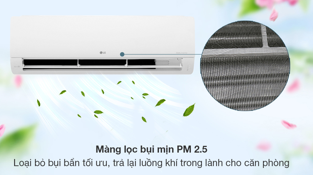 Điều hòa 1 chiều LG Inverter 21000 btu V24WIN 2023 giá tốt
