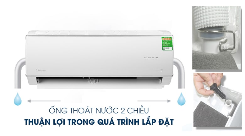 Điều hòa Midea 1 chiều 12000BTU MSAFG-13CRN8