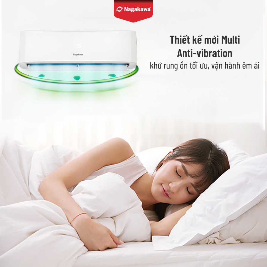 Điều hòa 1 chiều Nagakawa 18000 Btu NS-C18R2H06