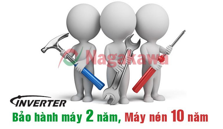 Điều hòa 1 chiều Nagakawa 24.000 btu inverter NIS-C24R2H12