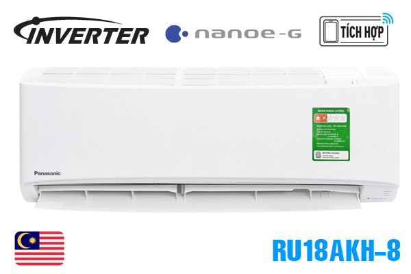 [2024] Điều hòa Panasonic 1 chiều 18.000 btu inverter RU18AKH-8