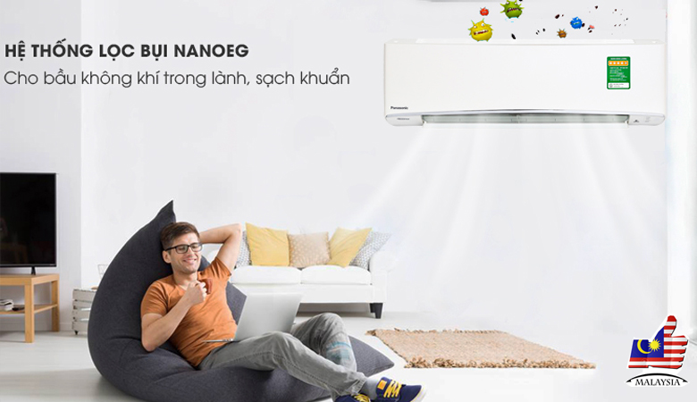 [2024] Điều hòa Panasonic 1 chiều 18.000 btu inverter RU18AKH-8