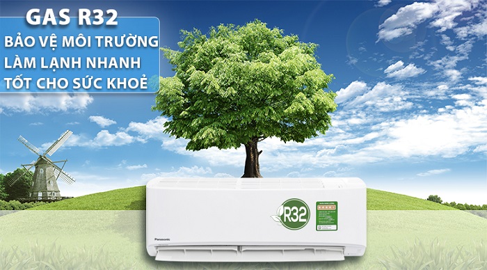 Điều hòa Panasonic 24000BTU 1 chiều inverter U24XKH-8 thân thiện môi trường
