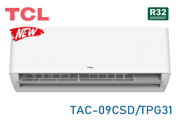 Điều hòa TCL 9000 btu 1 chiều TAC-09CSD/TPG31 2023