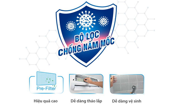 Điều hòa 1 chiều Toshiba inverter 9000 btu RAS-H10T4KCVRG-V