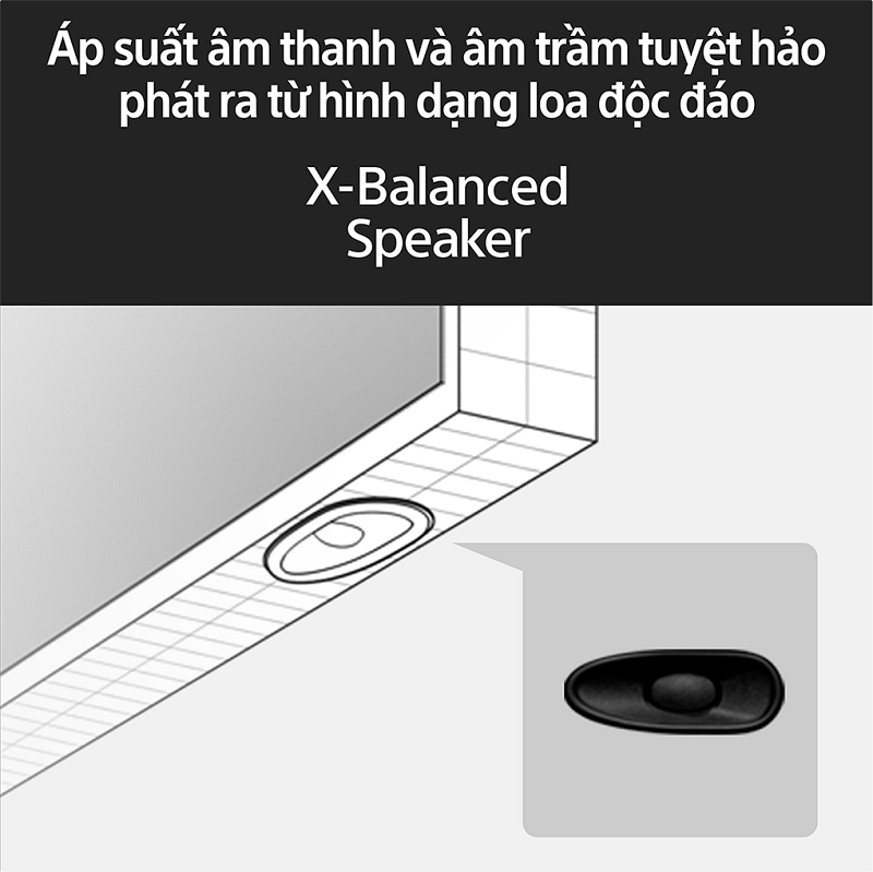 Google Tivi Sony 4K 75 inch KD-75X80K VN3 chính hãng giá rẻ