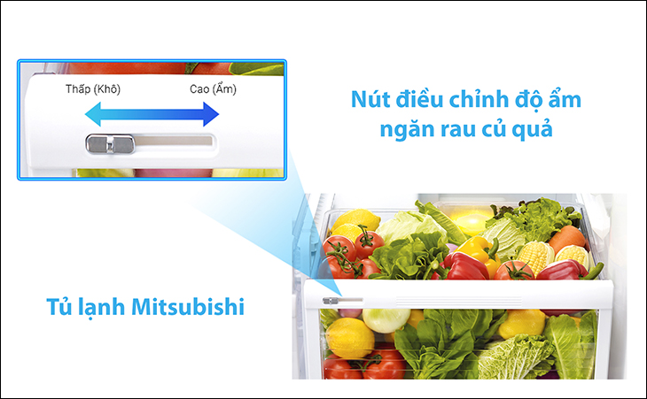 Cách sử dụng tủ lạnh Mitsubishi hiệu quả và tiết kiệm điện
