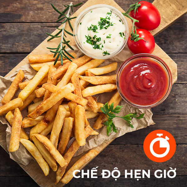 Lò nướng 60 lít Sharp EO-B604RCSV-BK có chế độ hẹn giờ