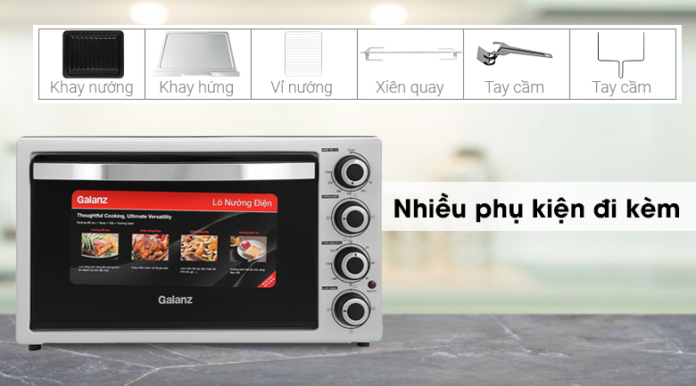 Lò nướng đối lưu Galanz 42 lít KWS2042LQ-H8UK giá rẻ