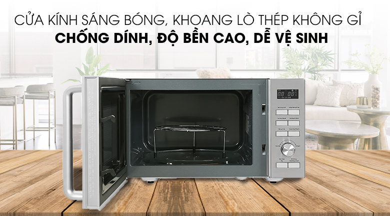 Lò vi sóng Galanz có nướng điện tử 25 lít D90D25ETL-ZWA giá rẻ