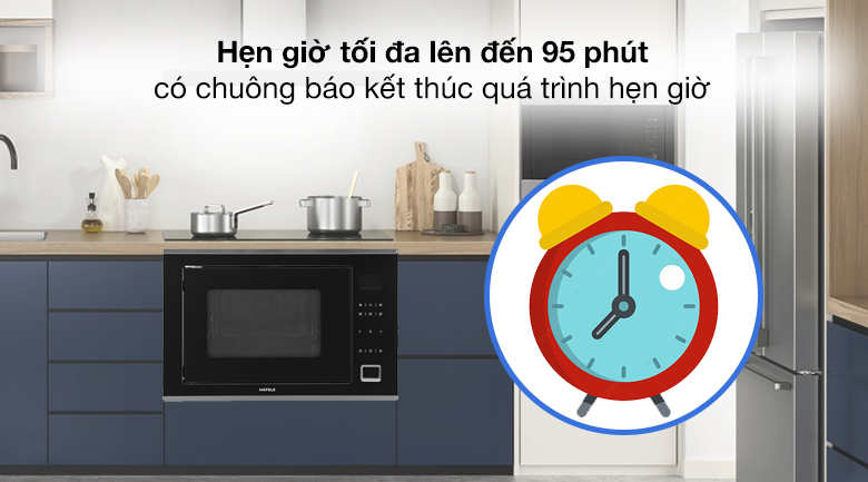 Lò vi sóng có nướng lắp âm Hafele 32 lít HM-B38C (538.01.111)