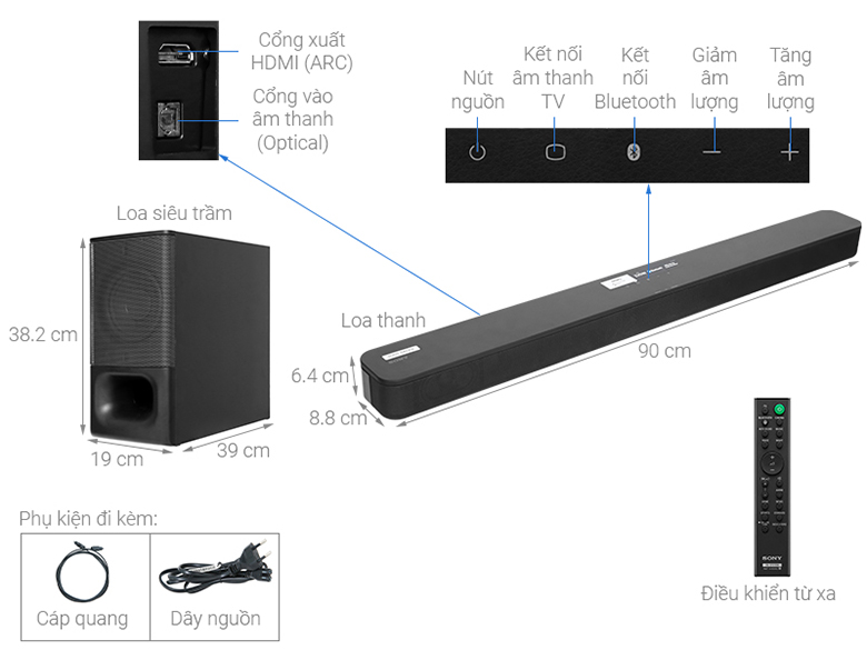 Loa Soundbar Sony HT-S350M SP1