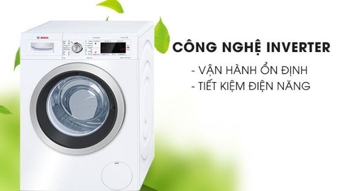 Máy giặt Bosch WAW28480SG series 8 chính hãng nhập khẩu Đức