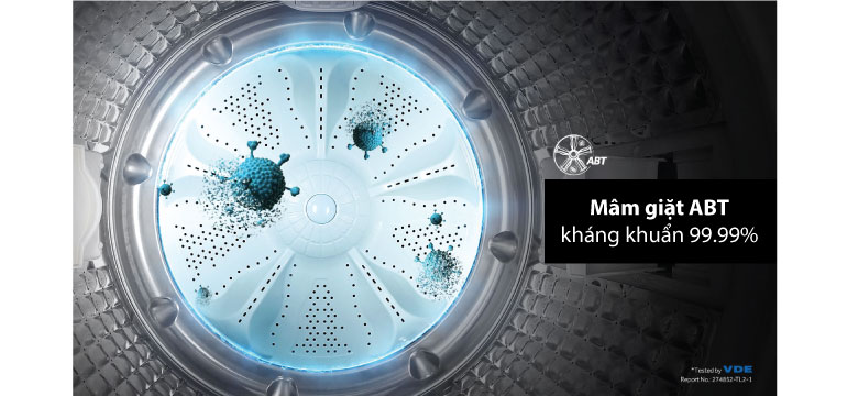 Máy giặt lồng ngang Aqua 9.5 kg inverter AQD-A951G.S giá rẻ