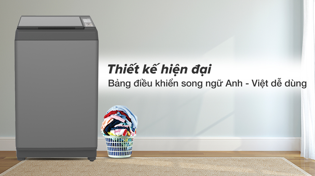 Máy giặt lồng đứng Aqua 9 kg AQW-S90CT S giá rẻ