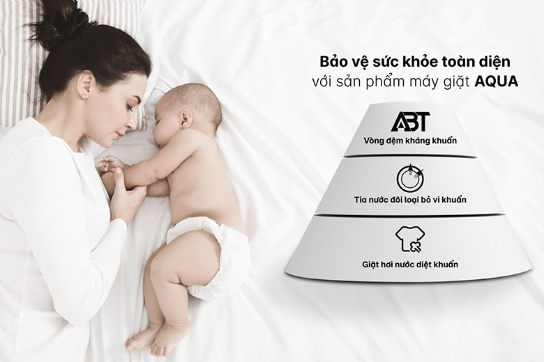 Máy giặt lồng ngang Aqua Inverter 10 kg AQD-DD1001G.PS giá tốt