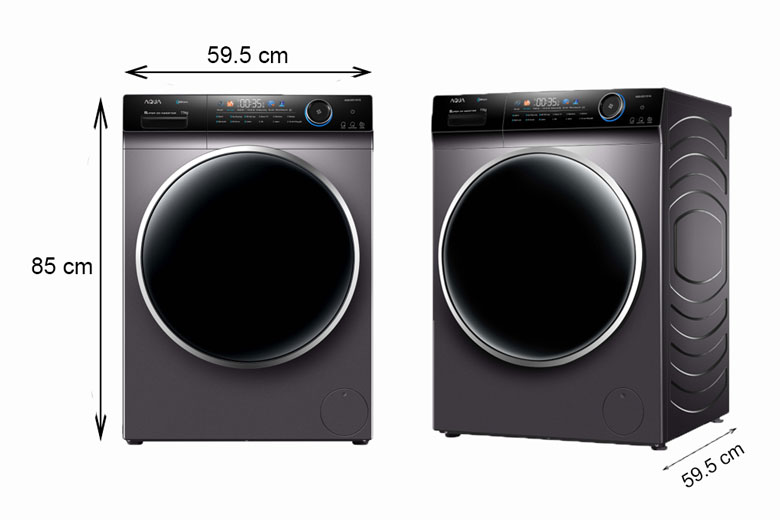 Máy giặt lồng ngang Aqua Inverter 10 kg AQD-DD1001G.PS giá tốt