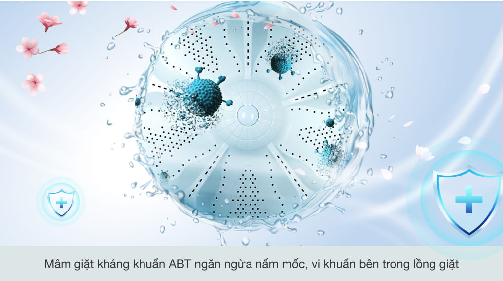 Máy giặt lồng đứng Aqua 10.5 kg AQW-FR105JT BK 2023