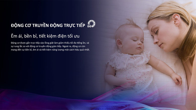 Máy giặt lồng ngang Aqua inverter 10 kg AQD-DW1000J.BK 2023