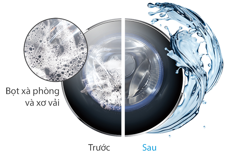 Máy giặt lồng ngang Aqua inverter 9 kg AQD-D903G.BK giá rẻ