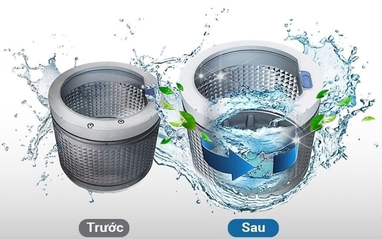 Máy giặt Electrolux Inverter 9 kg EWF9024D3WB có lồng giặt bảo vệ quần áo tốt hơn