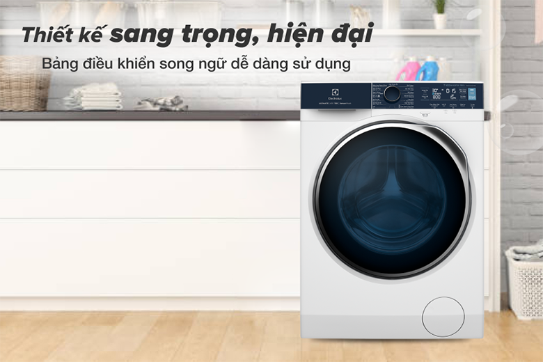 Máy giặt Electrolux Inverter 11 kg EWF1142Q7WB lồng ngang thiết kế hiện đại
